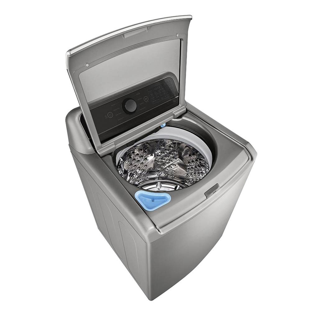 Mega Capacity Top Load Washer, 5.5 cu-ft, Graphite Steel