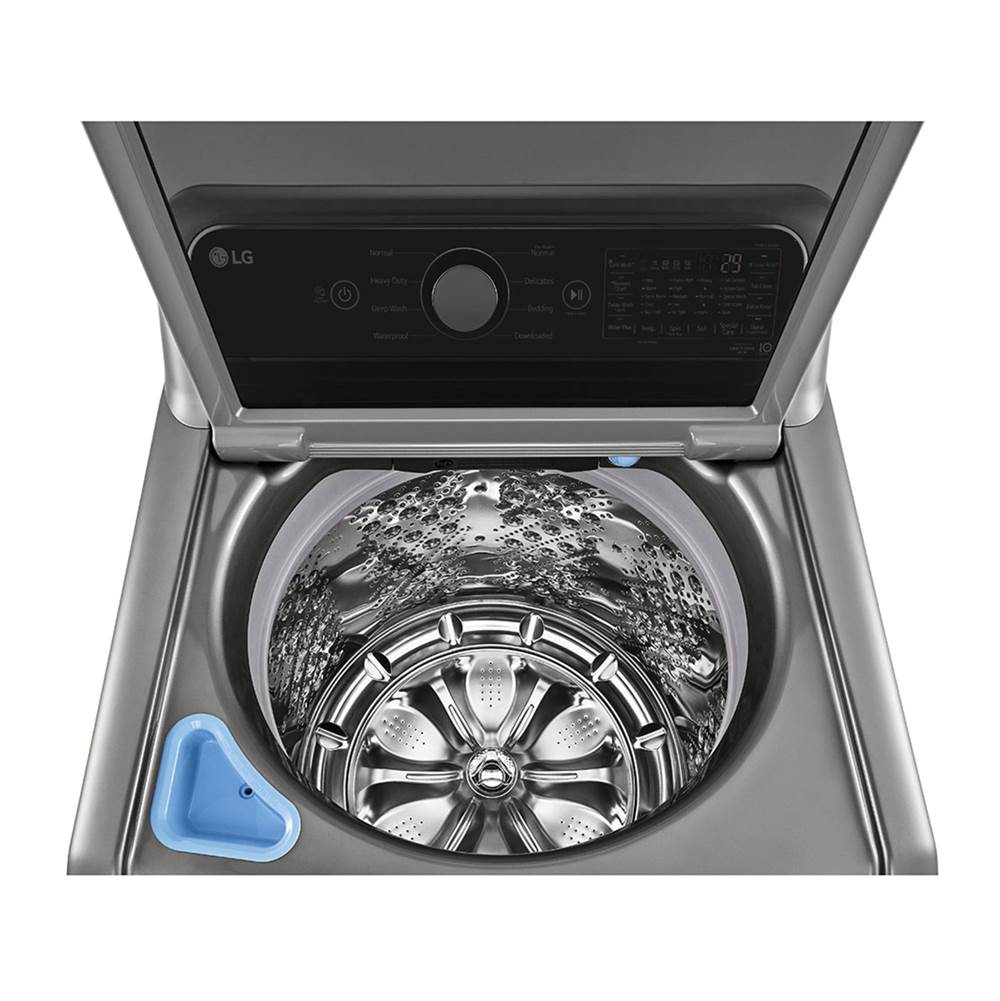 Mega Capacity Top Load Washer, 5.5 cu-ft, Graphite Steel