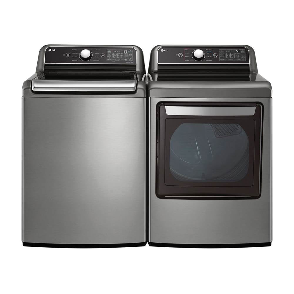 Mega Capacity Top Load Washer, 5.5 cu-ft, Graphite Steel