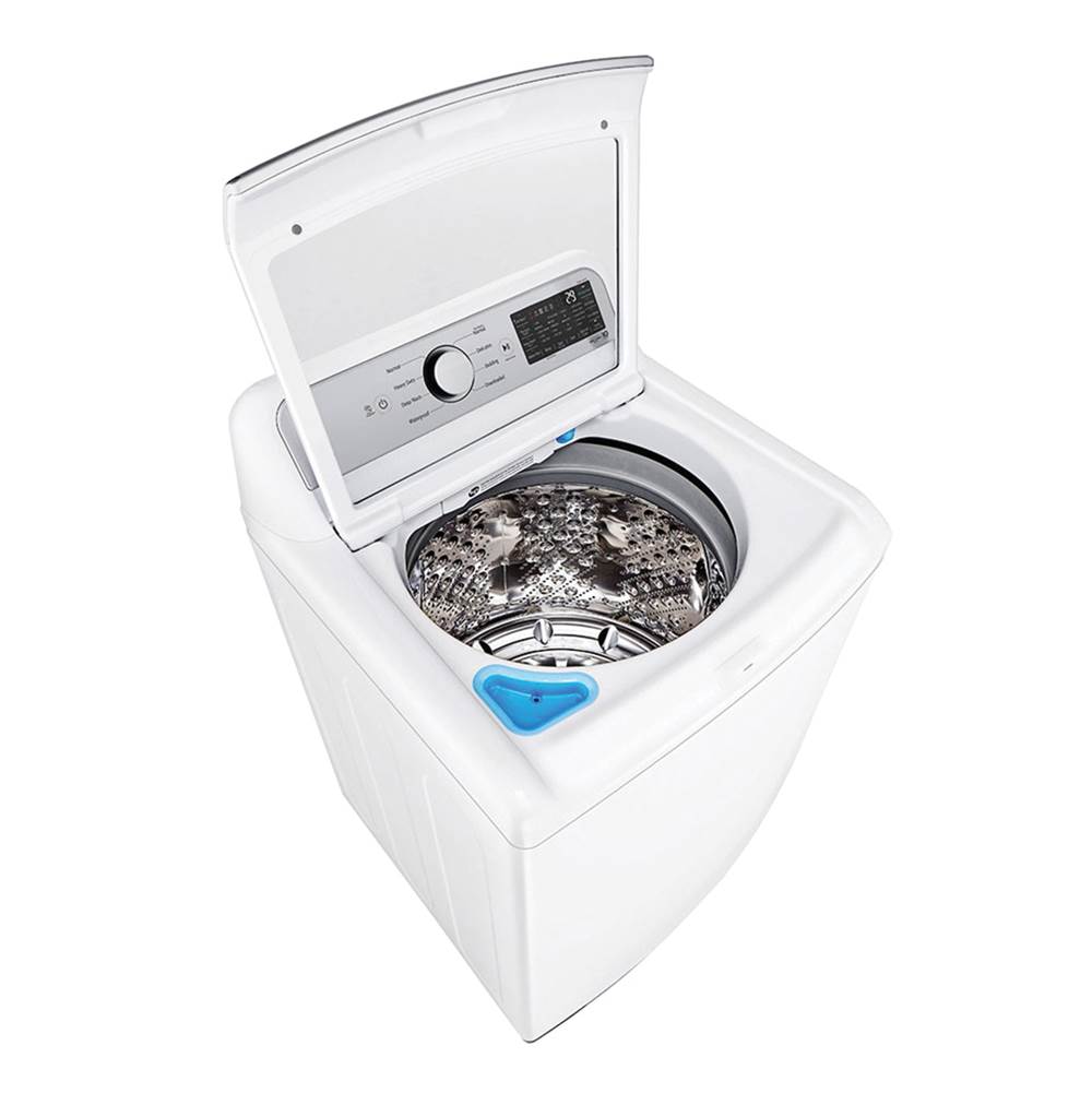 Mega Capacity Top Load Washer, 5.5 cu-ft, Graphite Steel