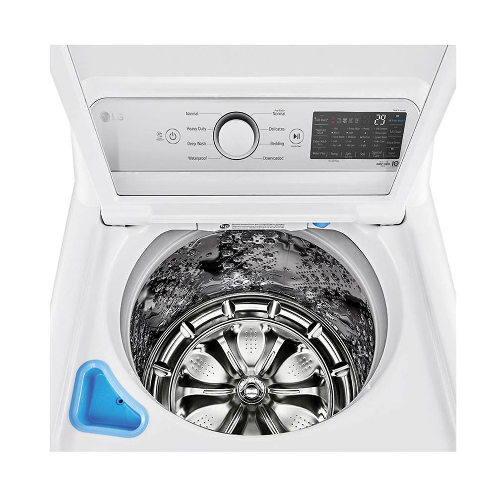 Mega Capacity Top Load Washer, 5.5 cu-ft, Graphite Steel