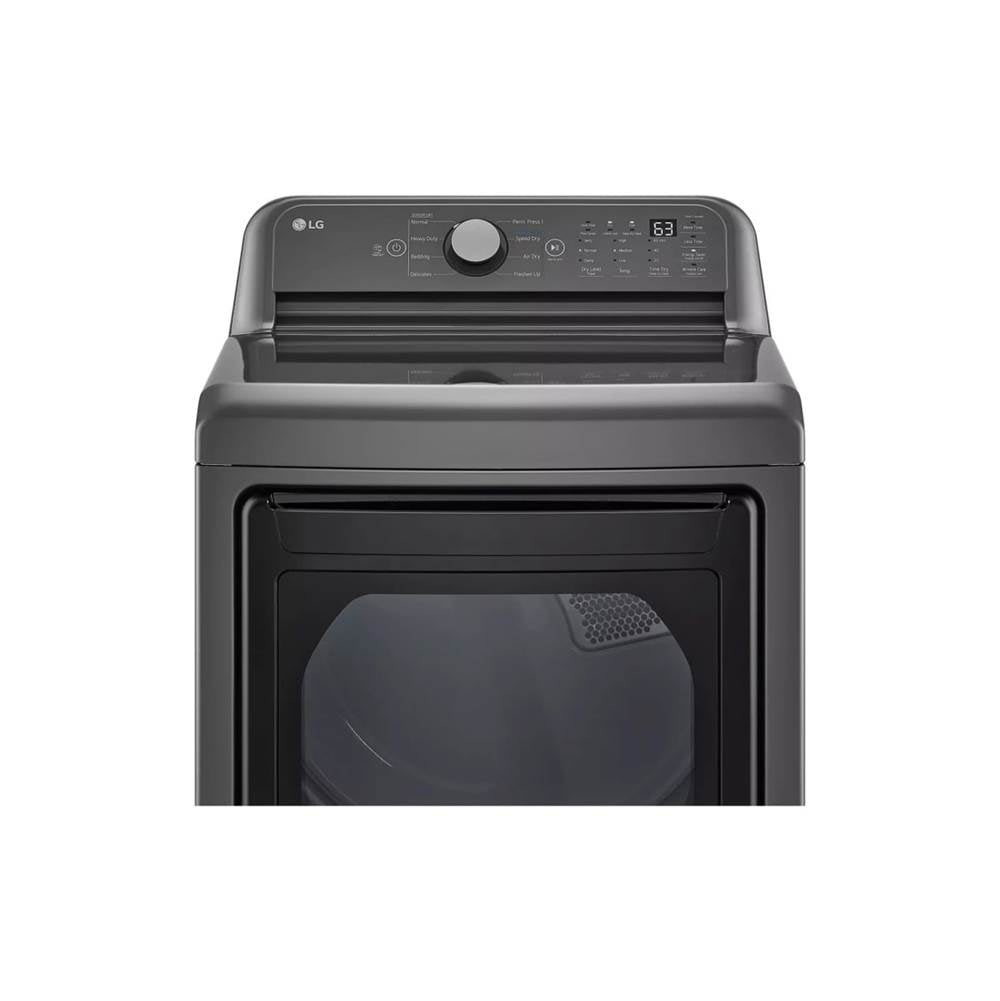 7.3 cu.ft. Ultra Large High Efficiency DryerE, Electric, Middle Black