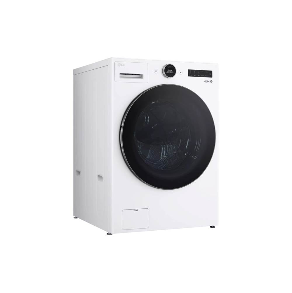 4.5 cu.ft. Ultra Large Capacity Front Load Washer with AIDD, TurboWash, Steam and Wi-FiConnectivity, White