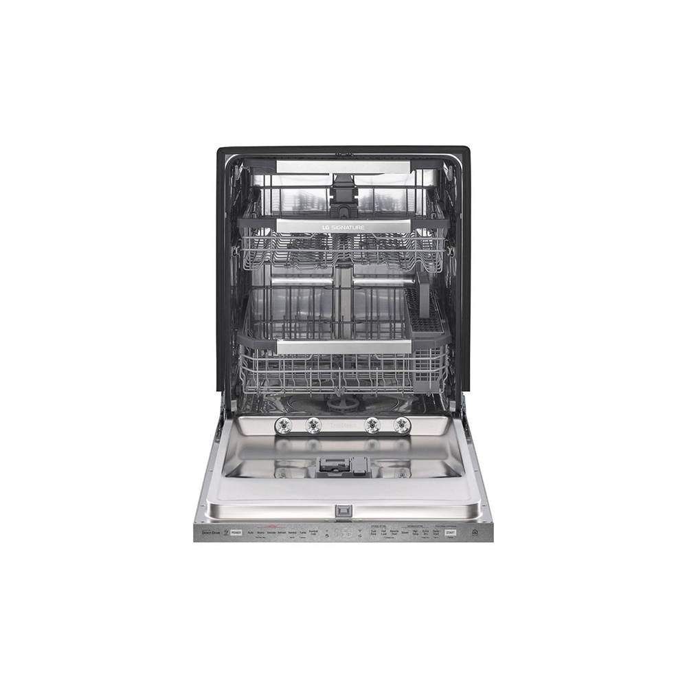 LG SIGNATURE Top Control Smart Wi-Fi Enabled Dishwasher with TrueSteam and QuadWash
