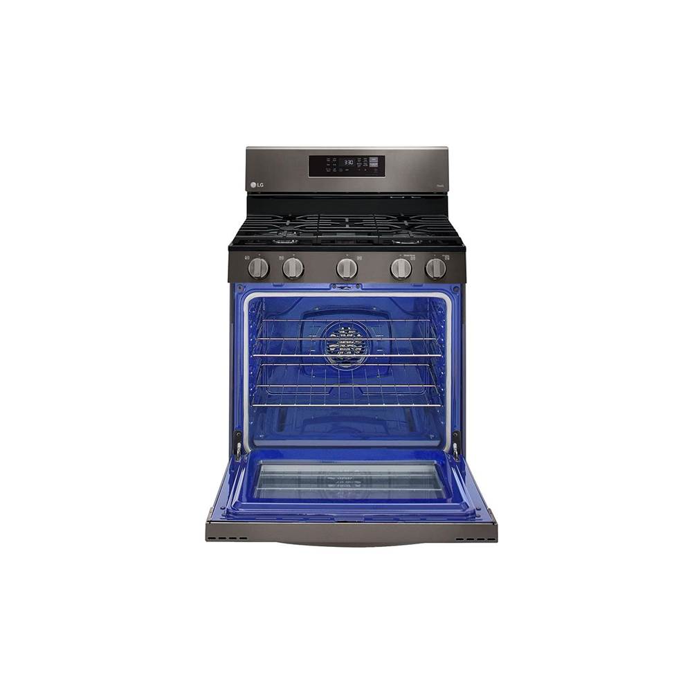 5.8 cu ft. Smart Wi-Fi Enabled Fan Convection Gas Range with Air Fry and EasyClean