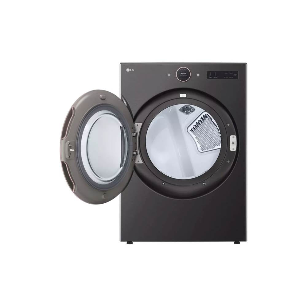 7.4 cu.ft. Ultra Large Capacity Gas Dryer with Sensor Dry, TurboSteam Technology and Wi-Fi Connectivity, Black Steel