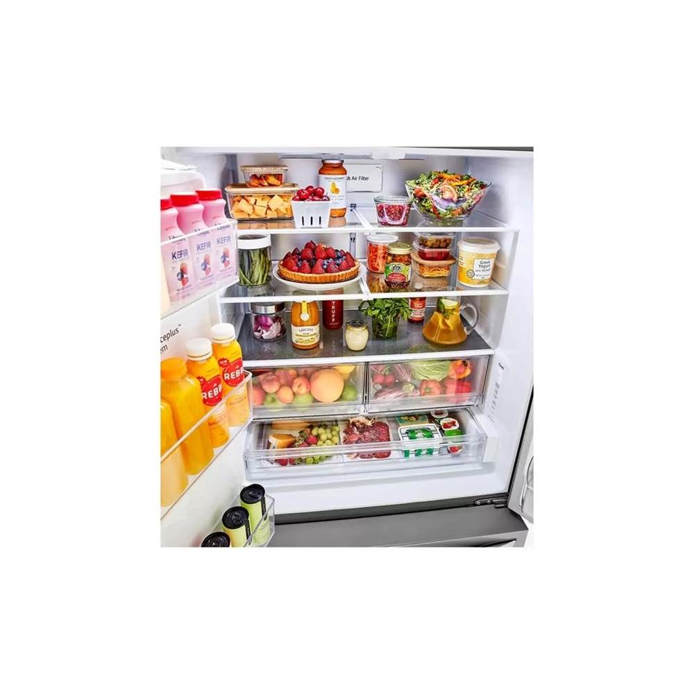 26 cu.ft. 3-Door French Door, Counter Depth, Dual Ice Maker, PrintProof Stainless Steel Only