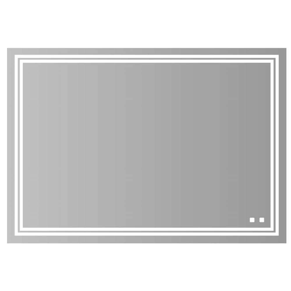 Madeli - Madeli Zen Lighted Slique Mirror, 60'' x 30'' x 7/8'', Rectangular, 2700/4000K Temperature, Deffoger, Dimmable