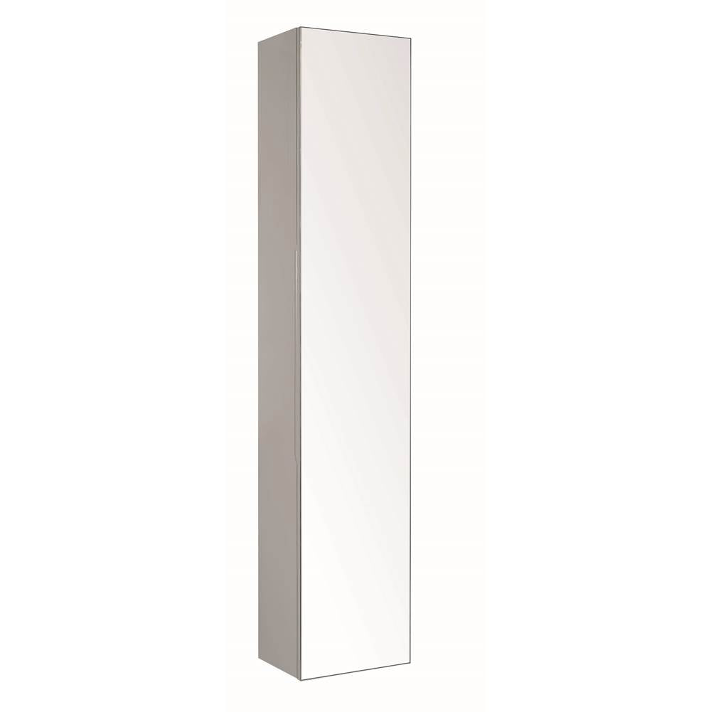 Madeli - Madeli Urban 12''W x 12''D x 60''H Wall Hung Linen Cabinet in Whisper Grey - Whisper Gray