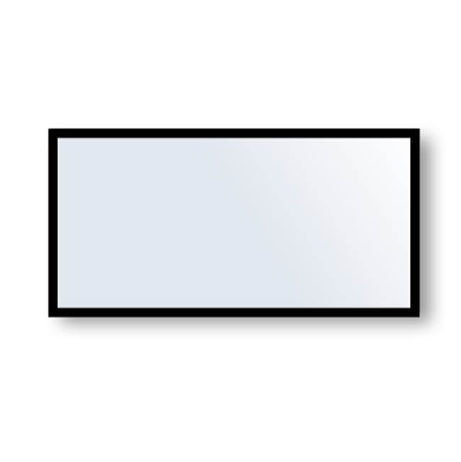 Madeli - Madeli Accent Framed Mirror, 60'' x 30'' x 3/4'', Rectangle, Polished Chrome - Polished Chrome