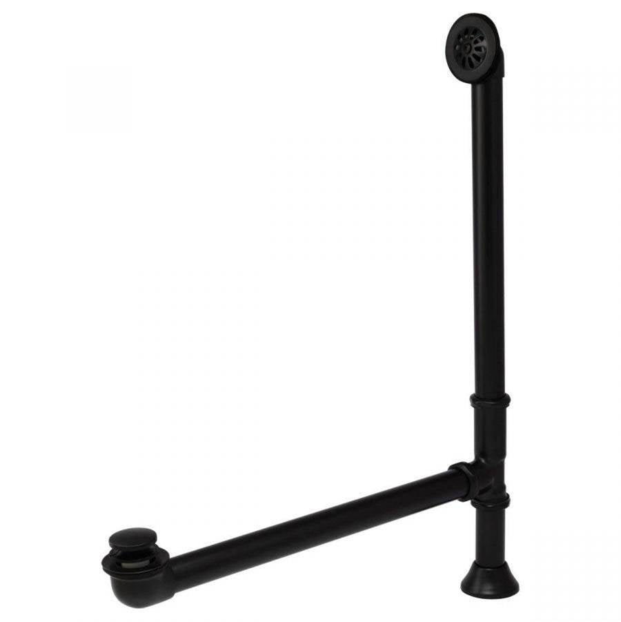 Maidstone - Toe Tapper Pop-Up Clawfoot Tub Drain - Matte Black