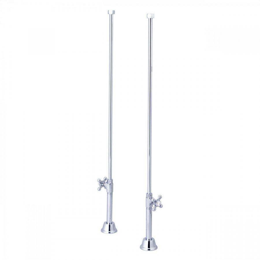 Maidstone - Straight Supply Lines - Chrome