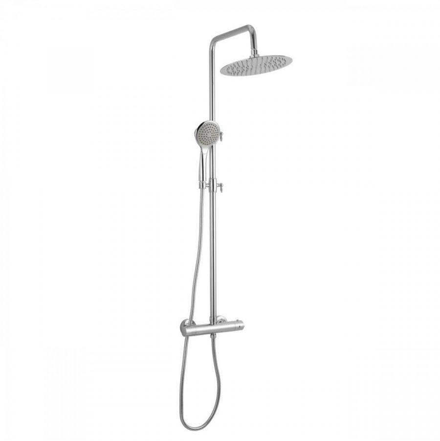 Maidstone - Exposed Bathroom Shower Set with Handshower - Chrome