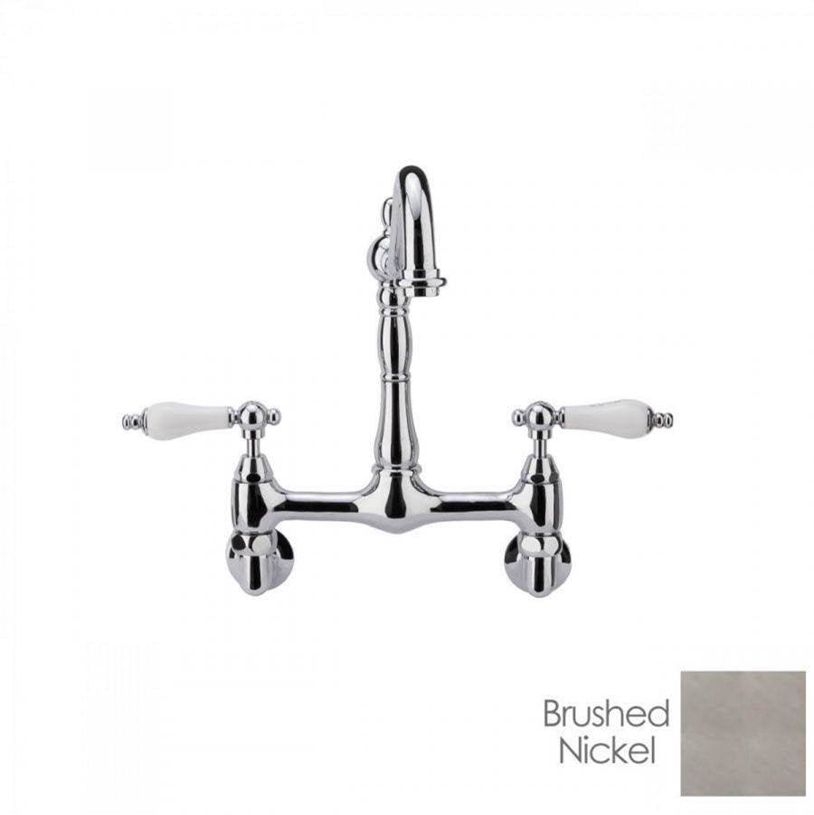 Maidstone - Florian Wall Mount Kitchen Faucet - Brushed Nickel