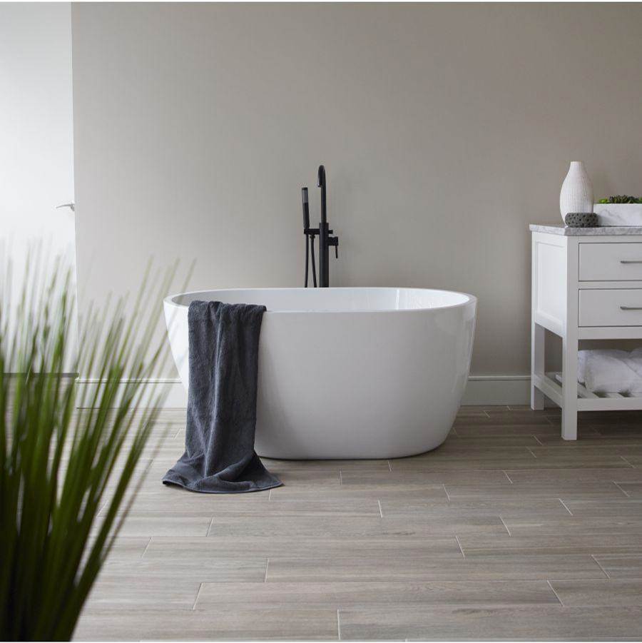 Maidstone - Harper Acrylic Contemporary Tub - Matte Black