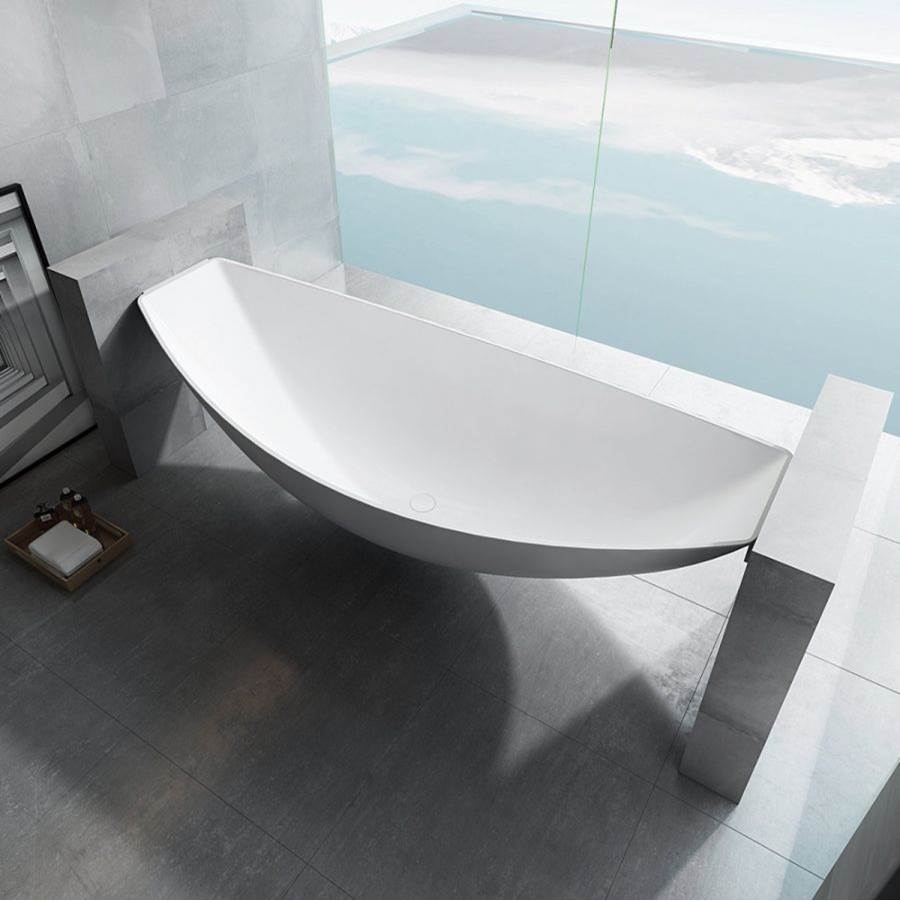 Fabian Acrylic Contemporary Freestanding Tub