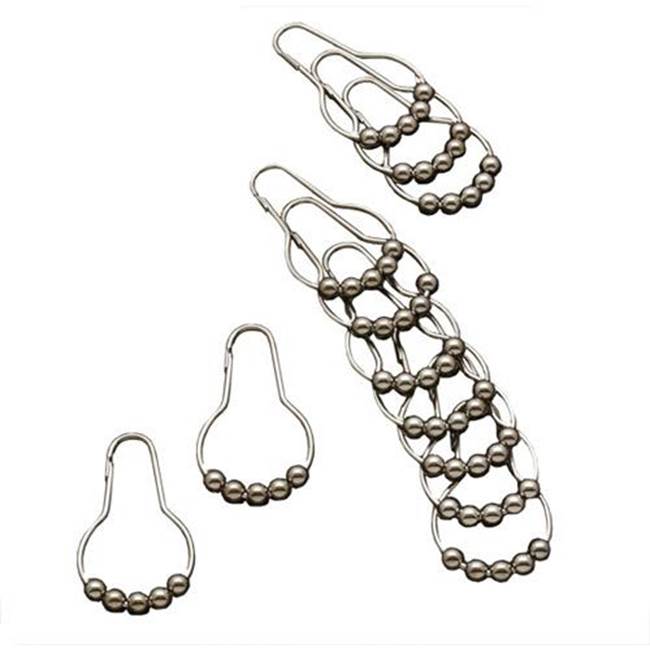 Maidstone - Rollerball Shower Curtain Rings - Oil Rubbed Bronze
