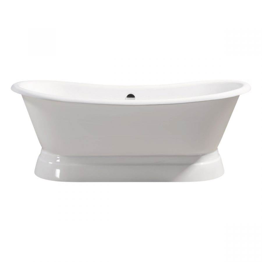 Sussex Cast Iron Double Slipper Pedestal Tub