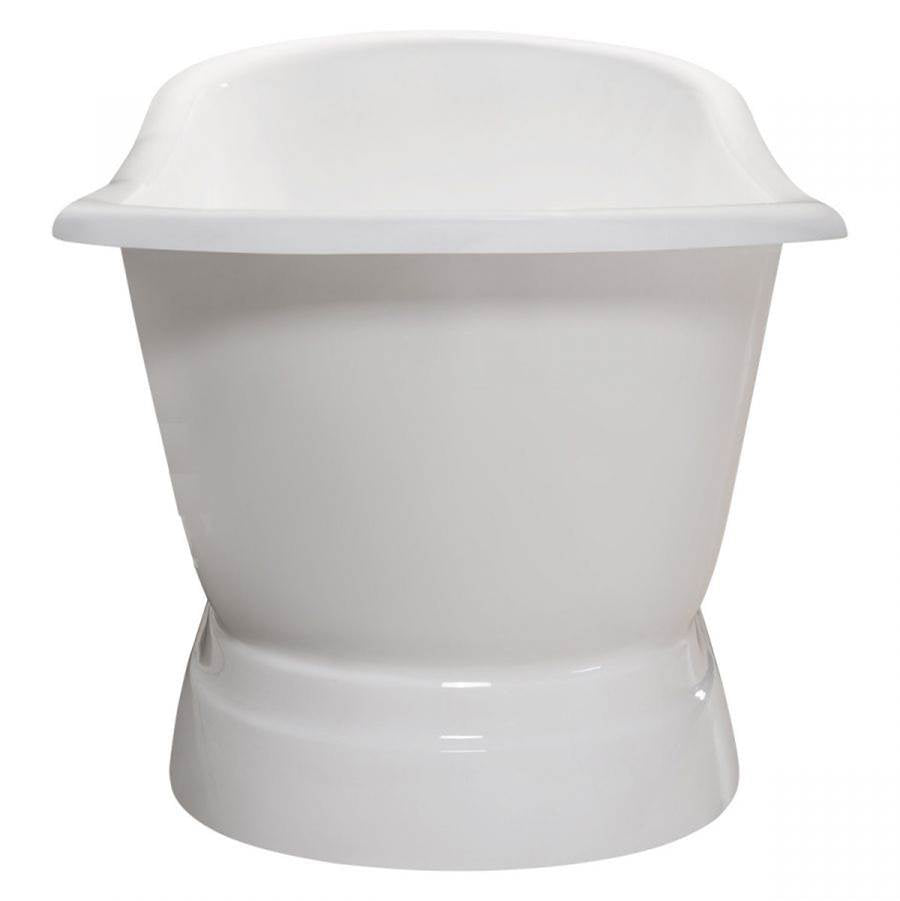 Sussex Cast Iron Double Slipper Pedestal Tub