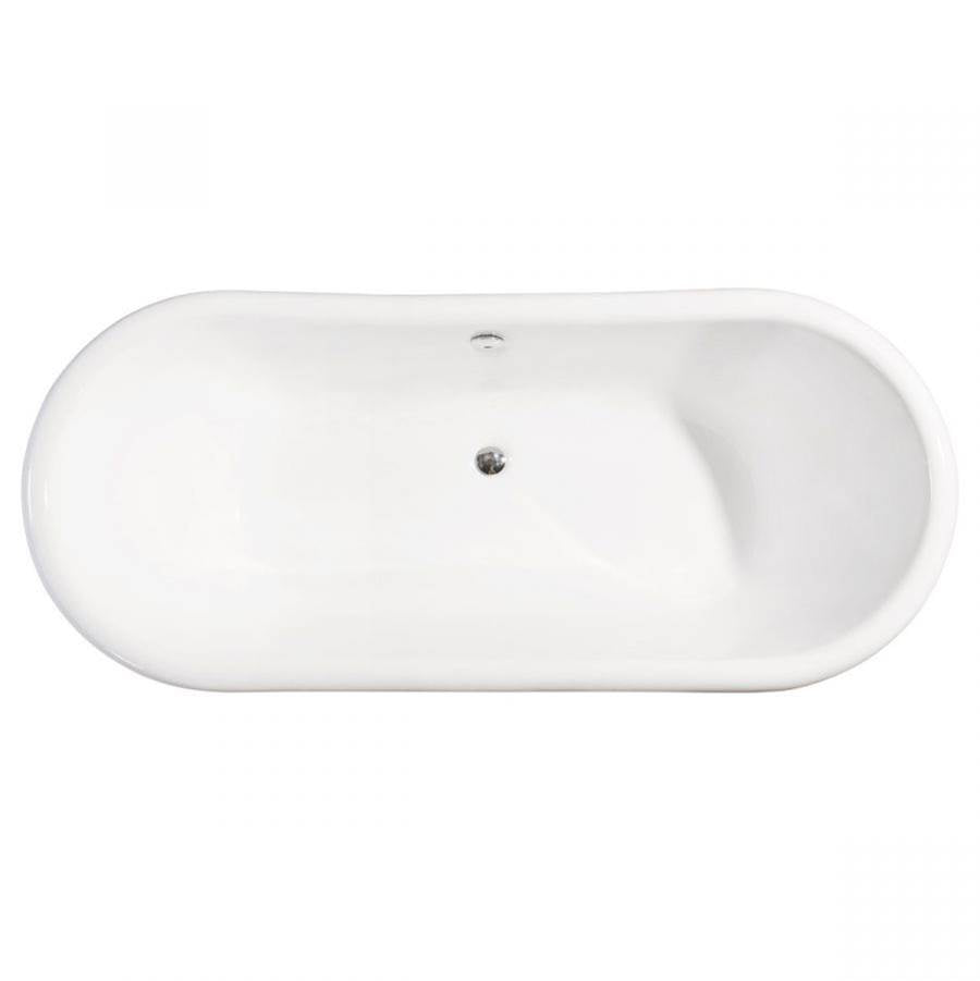 Sussex Cast Iron Double Slipper Pedestal Tub