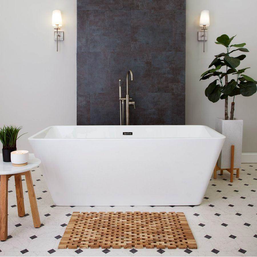 Maidstone - Carlow Acrylic Contemporary Tub - Matte Black