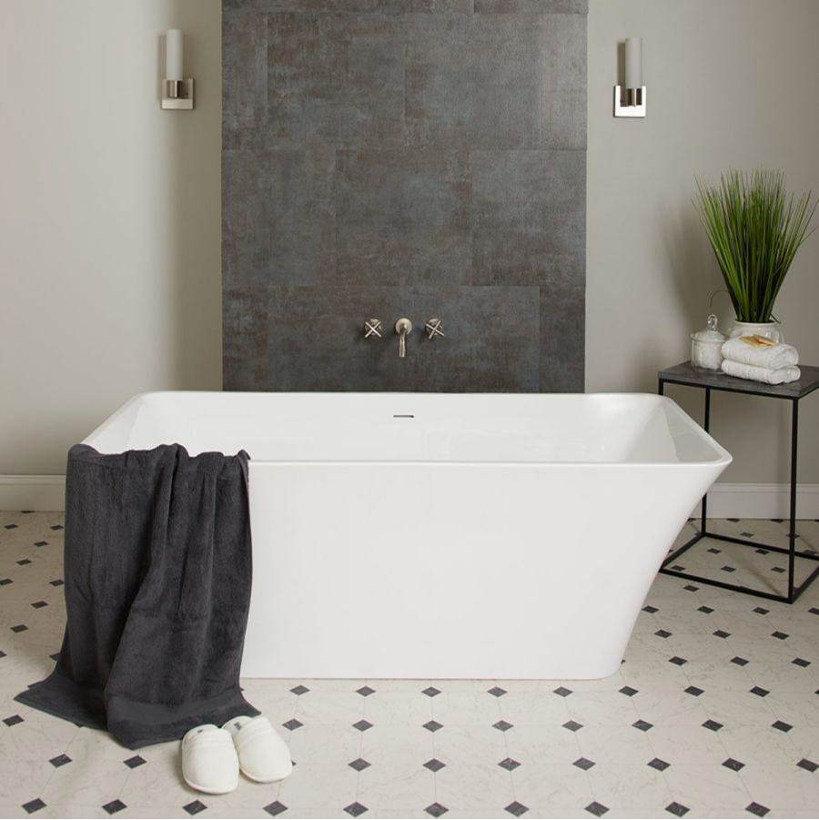 Maidstone - Straun Acrylic Double Ended Tub - Matte Black