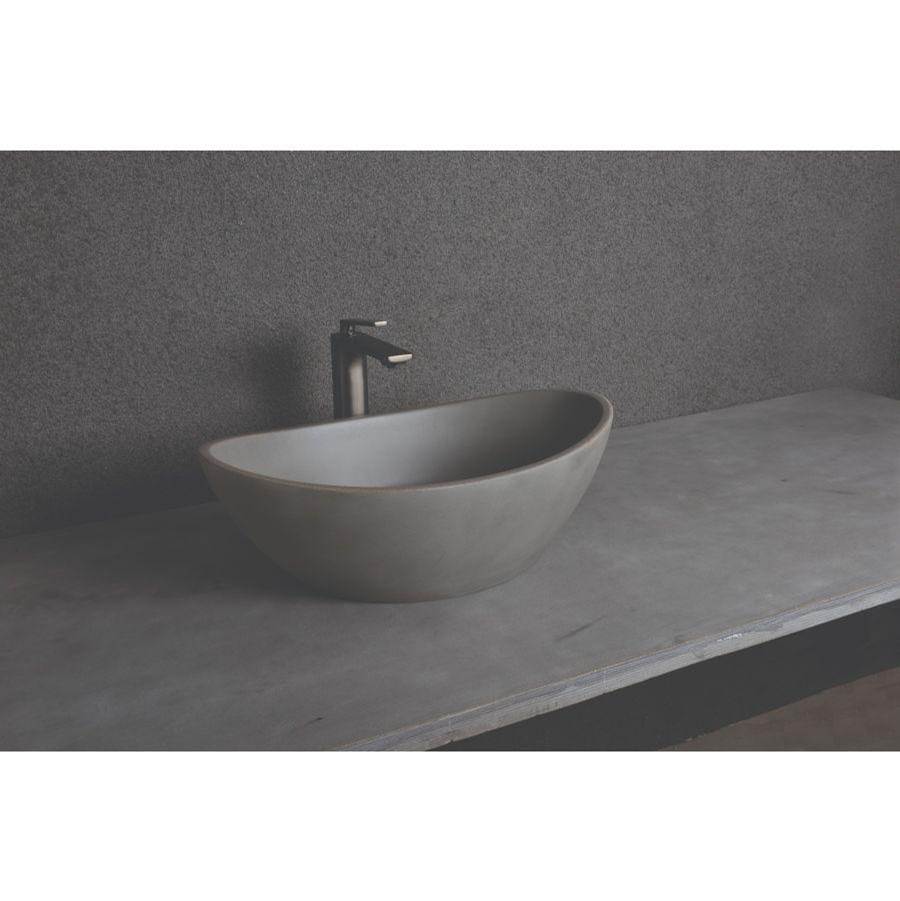 Maidstone - Concrete Vessel Sink - Black Sandstone