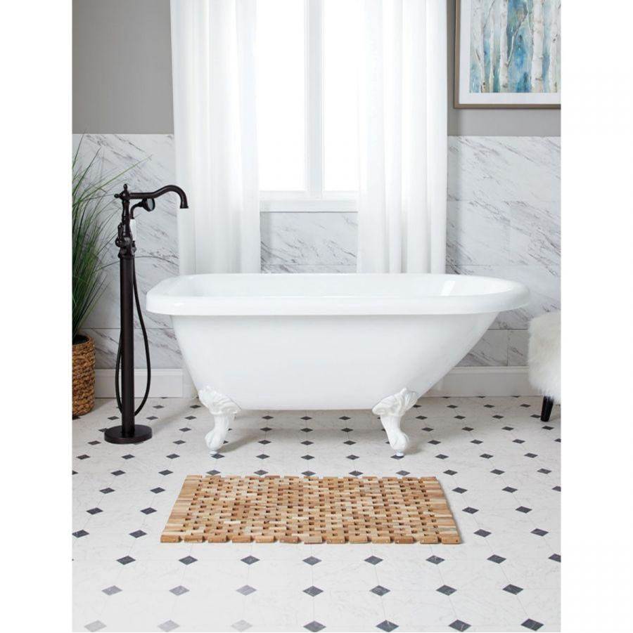 Maidstone - Adair Cast Iron Classic Roll Top Clawfoot Tub - Oil Rubbed Bronze