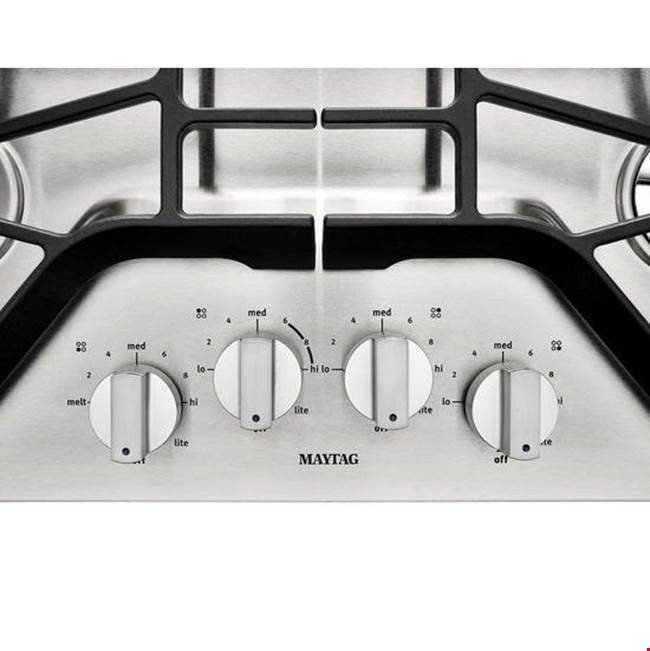30-inch Wide Gas Cooktop with Power? Burner