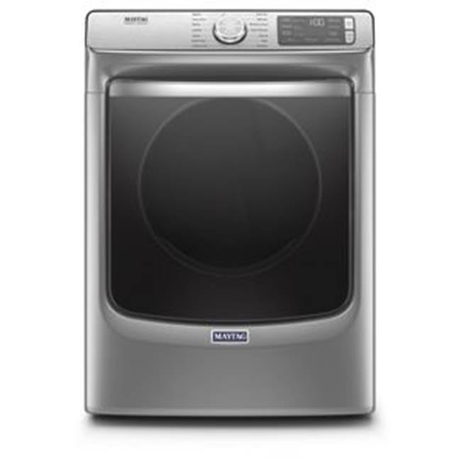 Maytag - 7.4 Cu. Ft., 14 Cycles, 7 Options, 5 Temperatures, Wifi, Stainless Drum, Extra Power Button, Steam, Static Reduce, Drum Light, Mct - Metallic Slate