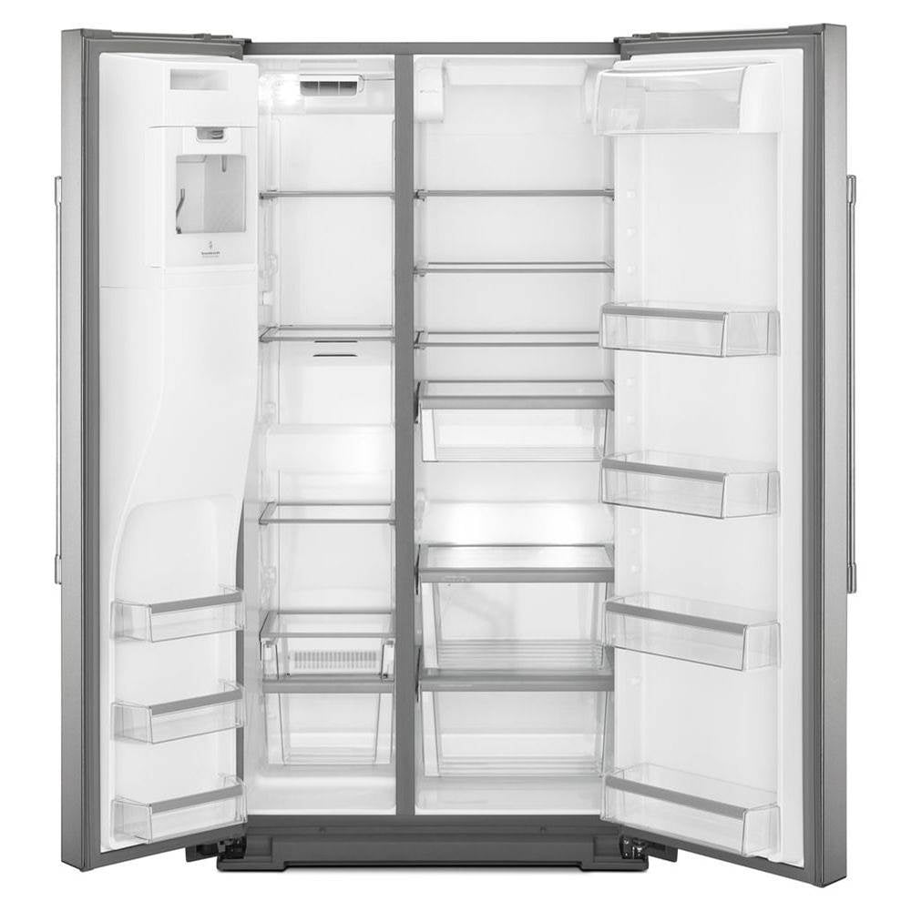 36- Inch Wide Counter Depth Side-by-Side Refrigerator- 21 Cu. Ft.