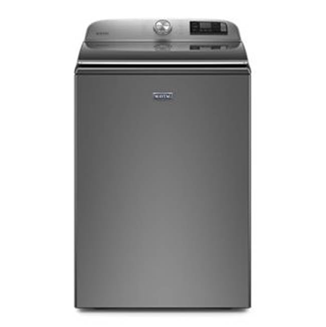 Maytag - 5.2 Cuft Tl Washer W/Agi, Extra Power - Metallic Slate