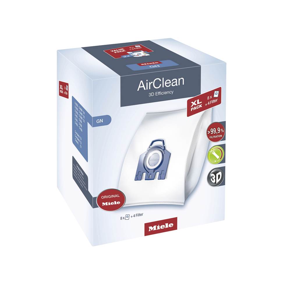Miele - AirClean 3D XL-Pack GN 8 bags