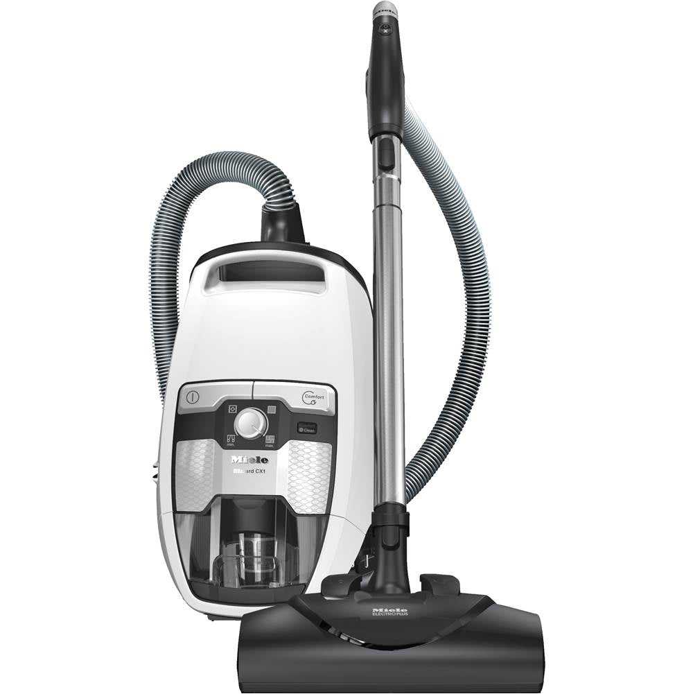 Miele - Blizzard CX1 Cat and Dog Bagless canister Lotus White - Lotus White