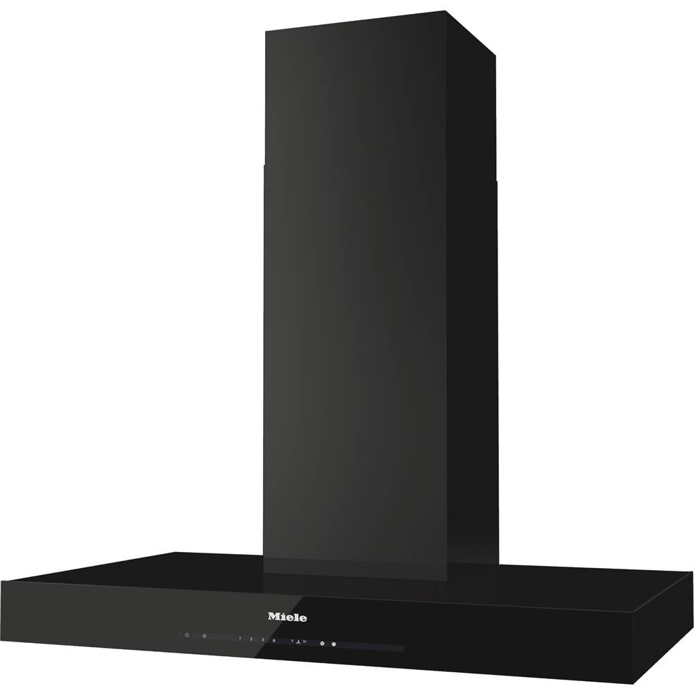 Miele - DA 6698 W Puristic Edition 6000 - 36'' Chimney Wall Hood 625 CFM (Obsidian Black) - Obsidian Black