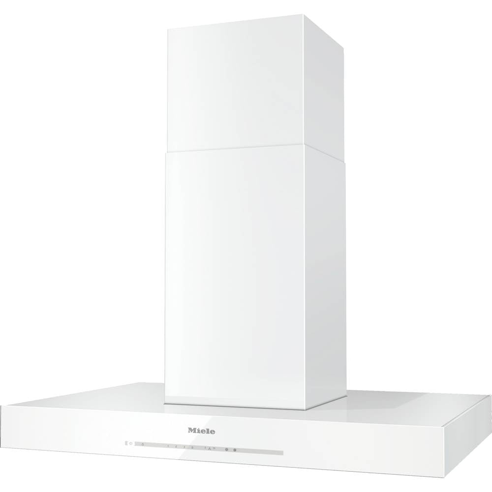 Miele - DA 6698 D Purist. Ed.6000 - 36'' Puristic Island Hood (Brilliant White) - Brilliant White