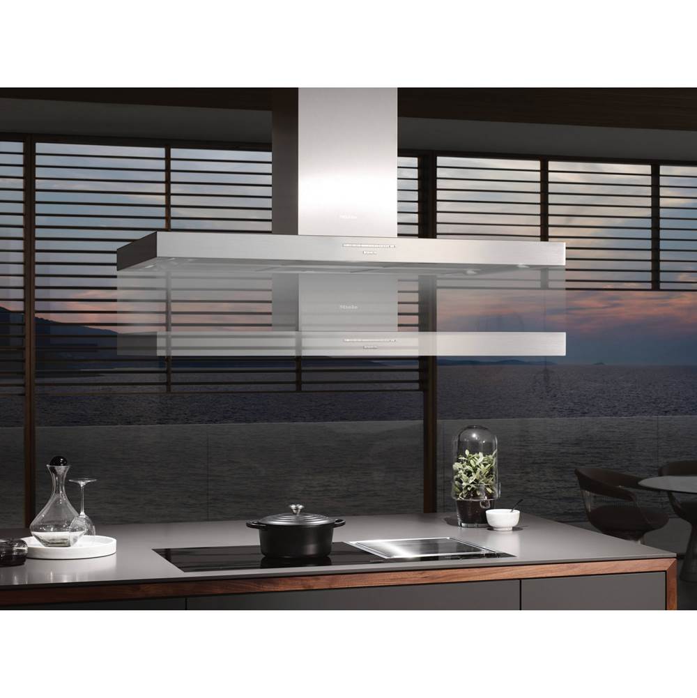 DA 4248 V D Puristic Varia - 48'' Motorized Island Hood 625 CFM (Stainless Steel)