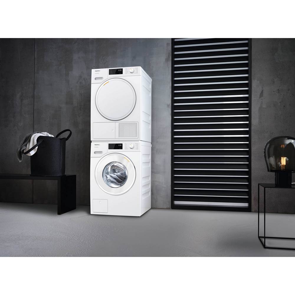 TXD160 WP - 24'' T1 Dryer Heat Pump DirectSelect Solid Door White WiFi (Lotus White)