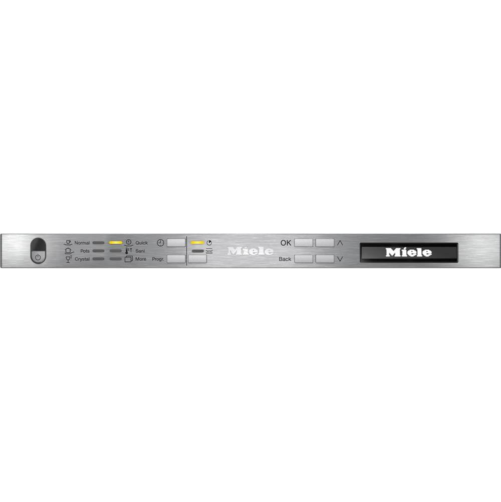 Miele - G 5892 SCVi - 18'' Dishwasher Panel Ready Top Control (Stainless Steel) - Stainless Steel