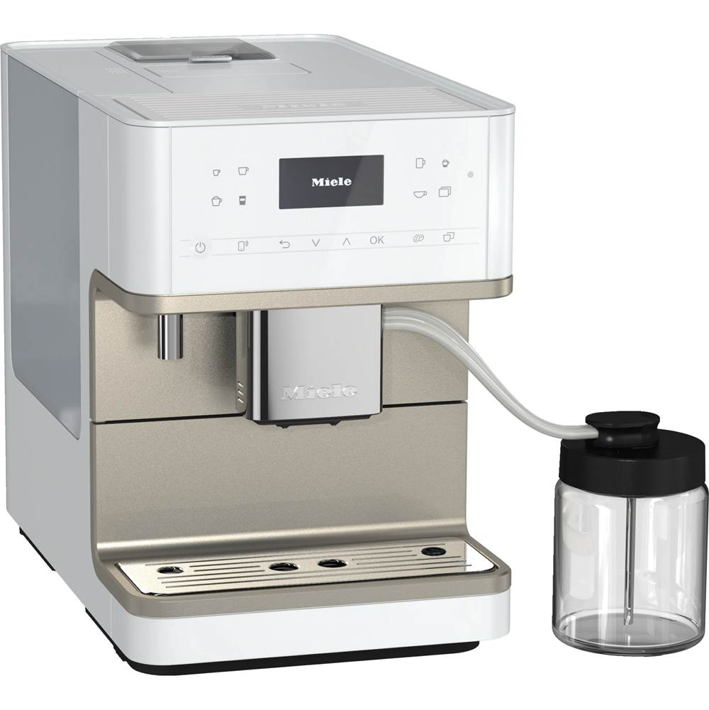 CM 6360 MilkPerfection Lotus White Countertop Coffee Machine