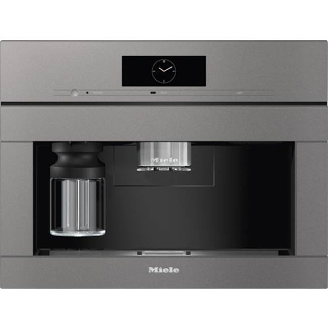 Miele - CVA 7845 - 24'' VitroLine Coffee Plumbed MTouch (Graphite Grey) - Graphite Gray