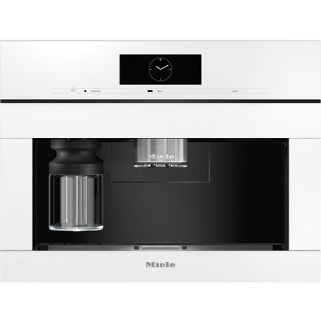 Miele - CVA 7845 - 24'' VitroLine Coffee Plumbed MTouch (Brilliant White) - Brilliant White