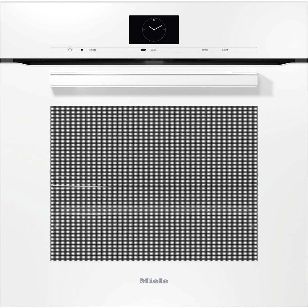 Miele - H 7660 BP AM - 24'' VitroLine Single Oven MTouch S (Brilliant White) - Brilliant White