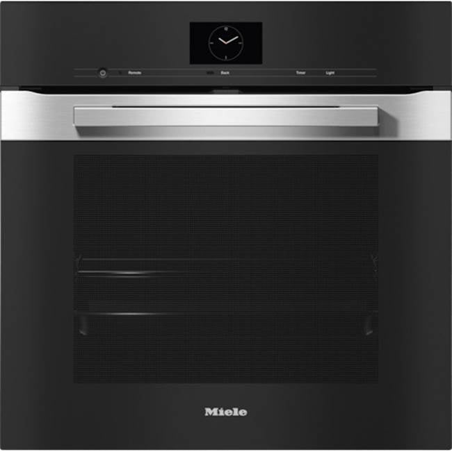 Miele - H 7660 BP AM - 24'' PureLine Single Oven MTouch S (Clean Touch Steel) - Clean Touch Steel