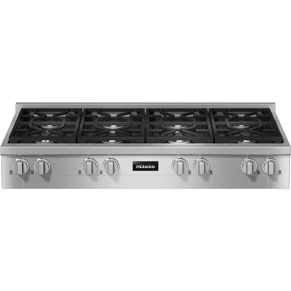 Miele - KMR 1354-3 G - 48'' Rangetop 8 Burner Nat Gas DirectSelect