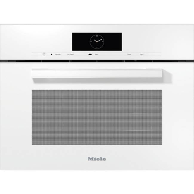 Miele - DGC 7840 AM - 24'' VitroLine Combi Steam MTouch (Brilliant White) - Brilliant White