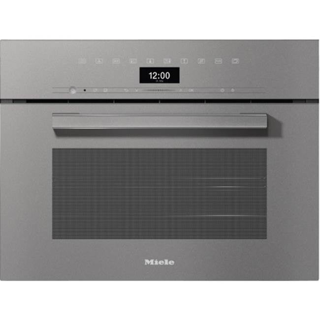 Miele - DGC 7440 AM - 24'' VitroLine Combi Steam DirectSensor (Graphite Grey) - Graphite Gray