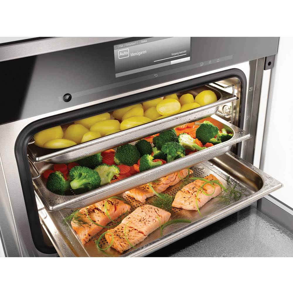 DGGL 12 - Perforated full pan combi-steam oven SS