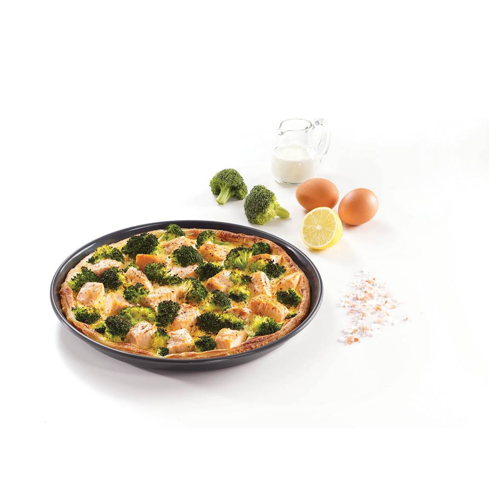 HBF 27-1 - 11'' Round PC Baking Tray w/out Miele logo