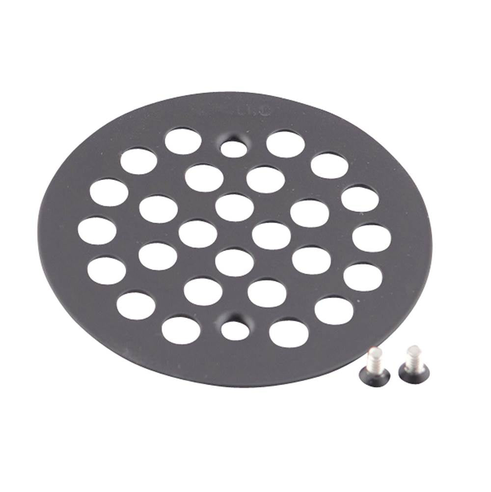 4-1/4-Inch Screw-In Shower Strainer, Brushed Gold